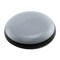Prime-Line 1 in. Gray/Black Plastic Round Self-Stick Permanent Furniture Pads (8 Pack) MP75108 - alternate 1